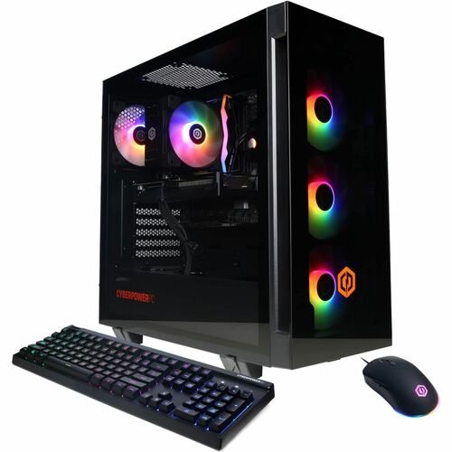CyberPowerPC GXI11240CPGV23 Gaming Desktop Computer - Intel Core Ultra 5 225F - 16 GB - 1 TB PCI Express NVMe 4.0 SSD - In