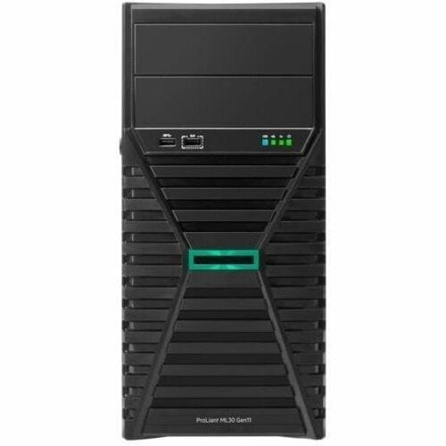 HPE ProLiant ML30 G11 4U Tower Server - 1 x Intel Xeon 2,80 GHz - 32 GB RAM - 2 TB HDD - (2 x 1TB) HDD Configuration - Ser