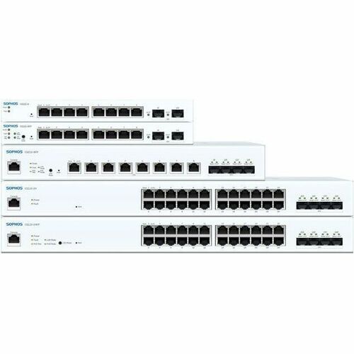 Sophos 100 CS101-8FP 8 Portas Gerenciável Comutador Ethernet - Gigabit Ethernet - 10/100/1000Base-T, 1000Base-X - 2 Camada