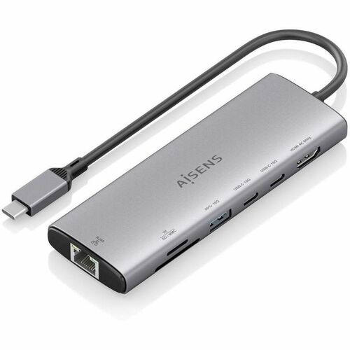 USB-C DOCK 7 EN 1 USB-C A HDMI RJ45 USB-A 2XUSB-C SD MICROSD
