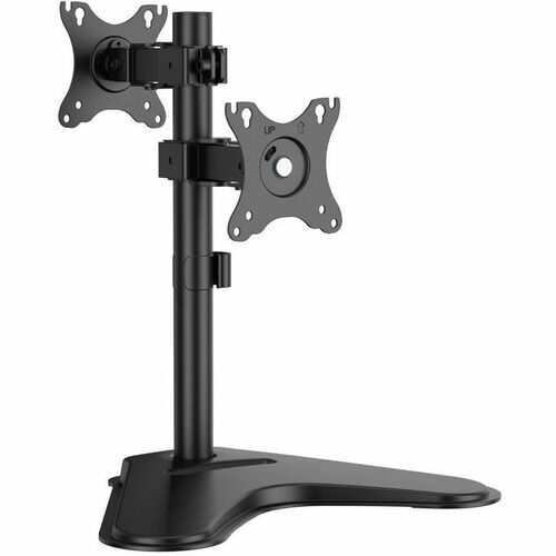 SOPORTE DE MESA INCLIN Y ROTA 2 MONITORES 8KG DE 17-32 NEGRO