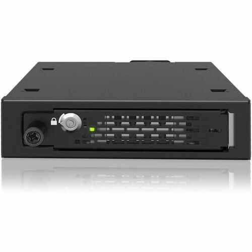 Icy Dock ToughArmor MB491V5K-B Drive Bay Adapter for 3.5" PCI Express 5.0 - MCIO 4i (SFF-TA-1016) Host Interface Internal 