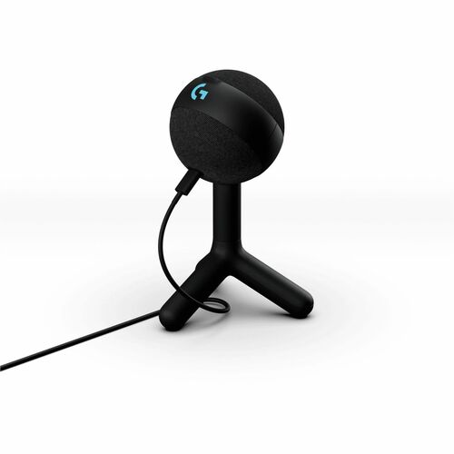 Micrófono para Juegos, Streaming en vivo Logitech G Yeti Orb - Cableado - Condensador - Negro - 2m - 70Hz a 20kHz - Cardio