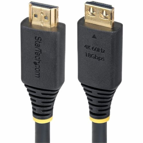 StarTech.com 1m High Speed HDMI Kabel mit Griffsteckern, 4K 60Hz und 1440p 144Hz, 18Gbps, UHD HDMI Arc Kabel mit TPE-Mante