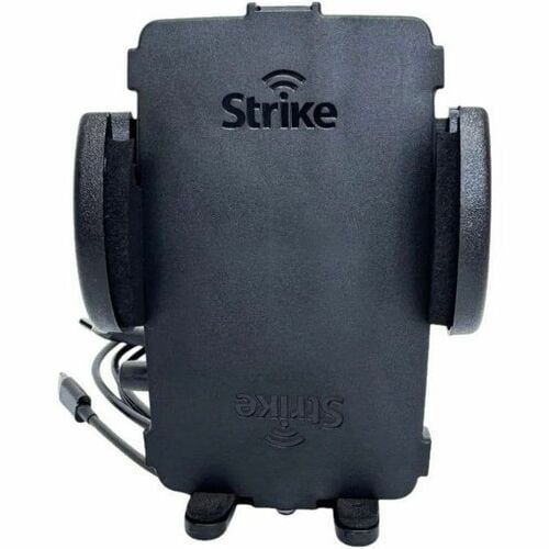 Strike Wired Cradle for Smartphone - 2 Slot - Charging Capability - Wi-Fi - USB, Lightning - 2 x USB - Windscreen Mount