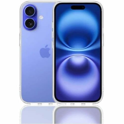 Strike Case for Apple iPhone 16 Smartphone - Clear - Drop Resistant, Dust Resistant, Scratch Resistant, Impact Absorbing, 