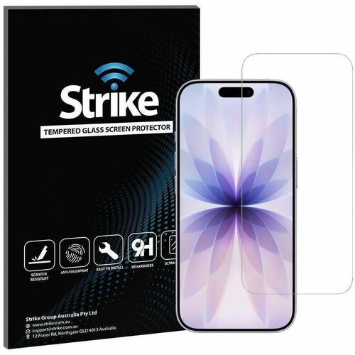 Strike Tempered Glass Screen Protector for Apple iPhone 17