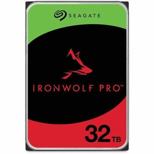 Seagate IronWolf Pro ST32000NT000 32 TB Hard Drive - 3.5" Internal - SATA - 7200rpm - Hot Pluggable - 512e Format