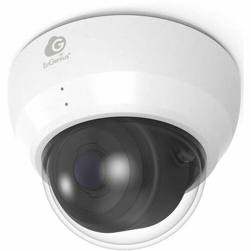 EnGenius ECC500 8 Megapixel Indoor/Outdoor 4K Network Camera - Color - 1 - Dome  - 98.43 ft (30 m) Infrared Night Vision -