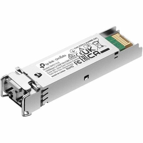 TP-Link Omada SM311LS SFP (mini-GBIC) - 1 x LC 1000Base-LX Duplex Network - For Data Networking, Optical Network - Optical