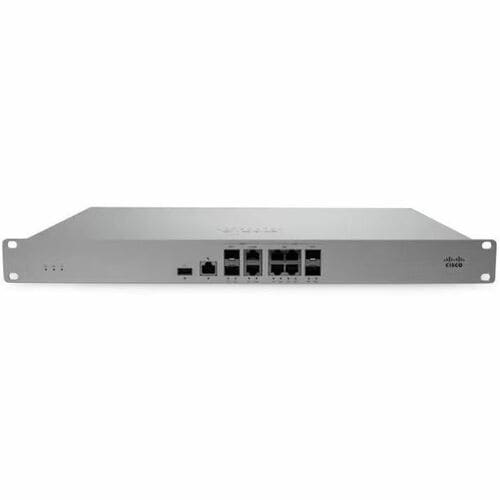 Cisco Meraki MX105 Network Security/Firewall Appliance - Intrusion Prevention - 6 Port - 10 Gigabit Ethernet, - 2.5 Gigabi