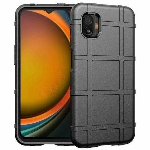 Strike Rugged Case for Samsung Galaxy XCover7 Pro (Black) - For Samsung Galaxy XCover7 Pro Smartphone - matte texture desi