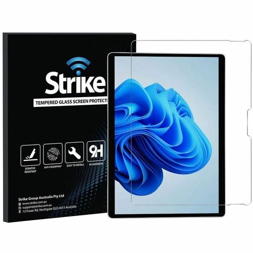 Strike Screen Protector - For LCD Tablet - Tempered Glass - for Microsoft Surface Pro 9, Surface Pro 10, Surface Pro 11