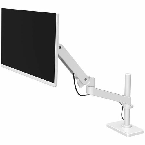 Ergotron Desk Mount for Monitor, LCD Display - White - Height Adjustable - 1 Display(s) Supported - 86.4 cm (34") Screen S