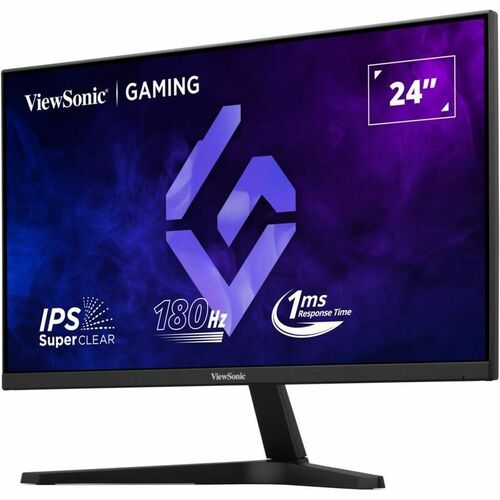 Moniteur LED de jeu ViewSonic VX24G1-HD 24" Class Full HD - 16:9 - 60,5 cm (23,8") Viewable - SuperClear IPS - LED Rétroéc