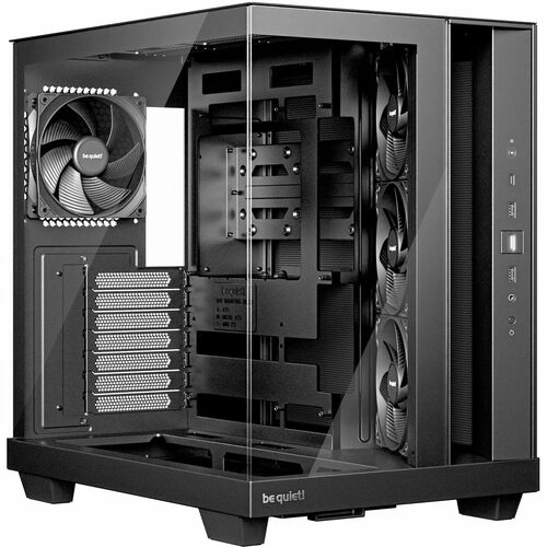 be quiet! Light Base 500 Light Base 500 Black Gaming-Computergehäuse - ATX, Micro ATX, Mini ITX Motherboard Supported - To