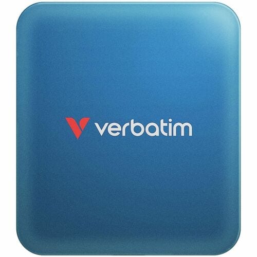 Verbatim SnapBack 1 TB Portable Solid State Drive - External - Blue Metallic - Smartphone, Desktop PC, MAC Device Supporte