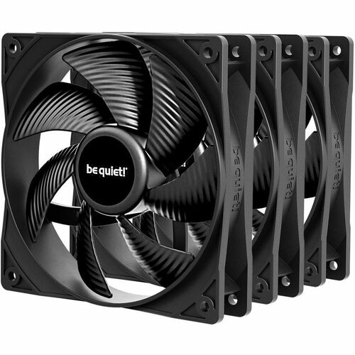 be quiet! Pure Wings 3 3 Pack Kühllüfter - Multimedia-System, PC, Kühler - 120 mm Maximum Fan Diameter - 3 x Fan(s) - 84,7