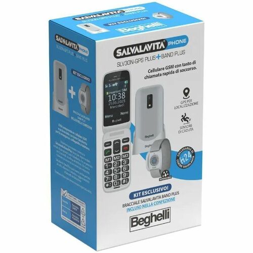 Telefono di funzione Beghelli Salvalavita SLV30-GPS Plus - Flip - SIM-free