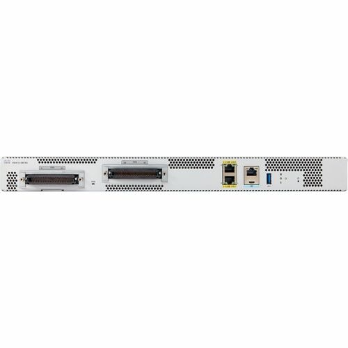 Gateway dati/vocali Cisco VG410-48FXS - 2 x RJ-45 - 48 x FXS - USB - Fast Ethernet, Gigabit Ethernet, Ethernet - 1U Alto -