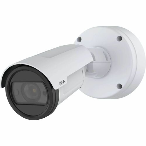 AXIS P1488-LE 8 Megapixel Indoor/Outdoor 4K Network Camera - Colour - Bullet - White - TAA Compliant - Infrared Night Visi