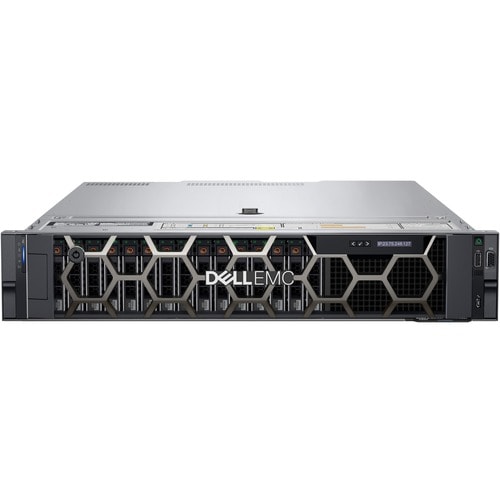 Dell EMC PowerEdge R550 2U 可机架安装 服务器 - 2 Xeon Gold 5317 3 GHz - 128 GB RAM - 16 TB HDD - 串行连接SCSI 控制器 - Intel 芯片 - 2 处理器支持