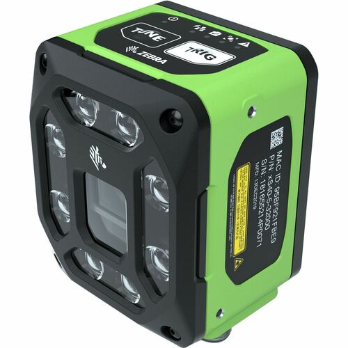 Zebra FS40 Rugged Industrial, Logistics, Warehouse Fixed Mount Barcode Scanner - Cable Connectivity - Industrial Green - 1