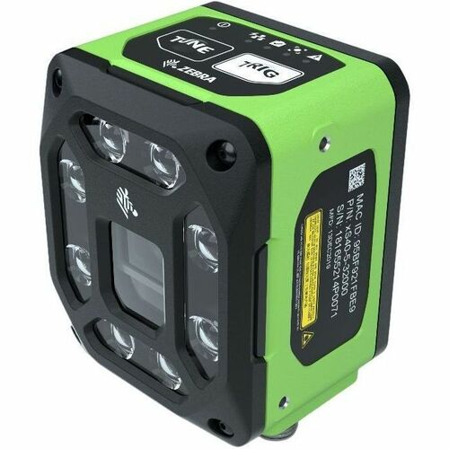 Zebra FS42 Rugged Industrial, Logistics, Warehouse Fixed Mount Barcode Scanner - Cable Connectivity - Industrial Green - 2