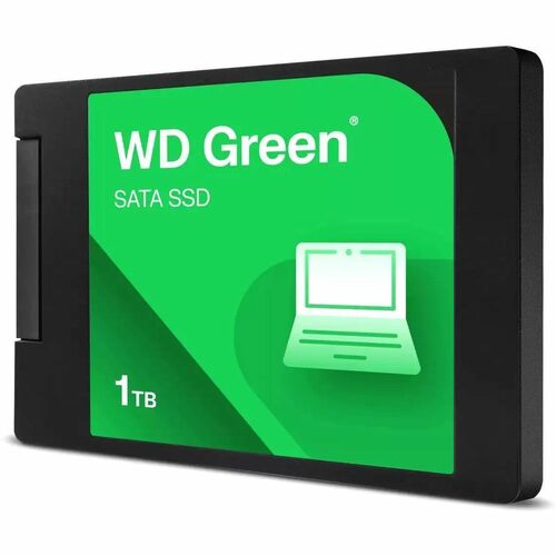SanDisk Green WDS100T5G0A-00CPT0 1 TB Solid State Drive - 2.5" Internal - SATA - Notebook, Desktop PC, Computer Device Sup