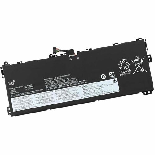 BTI 5B11F53996-BTI 4-CELL 15.44V LI-ION NOTEBOOK BATTERY FOR LENOVO 13W YOGA, 13W YOGA 82S1, 13W YOGA 82S2, 13W YOGA GEN 2