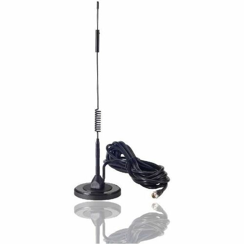 Strike 5G Magnetic Base 7 dBi Antenna - 7 dBi - Cellular Network, Modem - Black - Whip, Magnetic Mount - SMA Connector