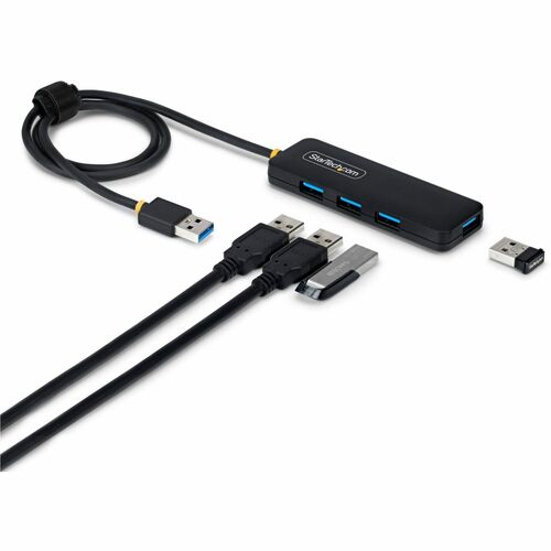 StarTech.com USB-Hub - USB 3.2 (Gen. 1) Typ A - 640 MB/s - Desktop, Notebook, Tastatur, Maus, Flash-Laufwerk, Kartenleser 