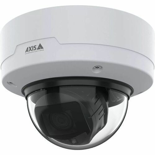 AXIS P3277-LVE Mic 5 Megapixel Indoor/Outdoor Network Camera - Colour - Dome - White - TAA Compliant - 40 m Infrared Night