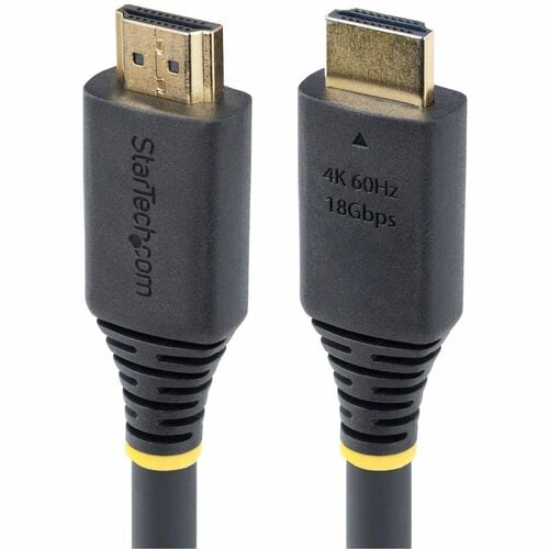StarTech.com 50ft (15.2m) Active High Speed HDMI Cable, 4K 60Hz/1440p 144Hz, 18Gbps, UHD HDMI 2.0 Cord, TPE Jacket - Activ