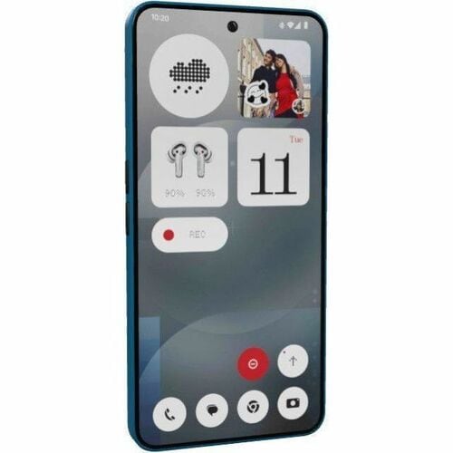 Nothing Phone (3a) 256 GB Smartphone - 17.2 cm (6.8") AMOLED Full HD Plus 1084 x 2392 - Octa-core (Cortex A720Single-core 