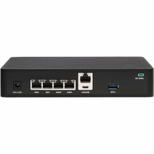 Aruba EdgeConnect Enterprise 10104 4x RJ45 10/100/1000 SD-WAN Gateway - 4 Ports - 2 RJ-45 Port(s) - 2 WAN Port(s) - Manage