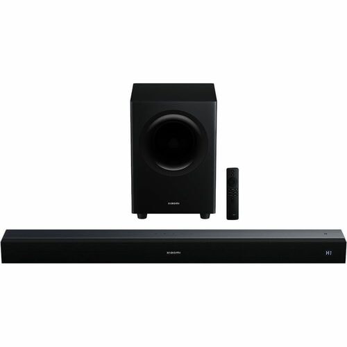 MI 2.1 Bluetooth Sound Bar Speaker - 300 W RMS - Black - Wall Mountable - Tabletop - Dolby Digital Plus, DTS Digital Surro