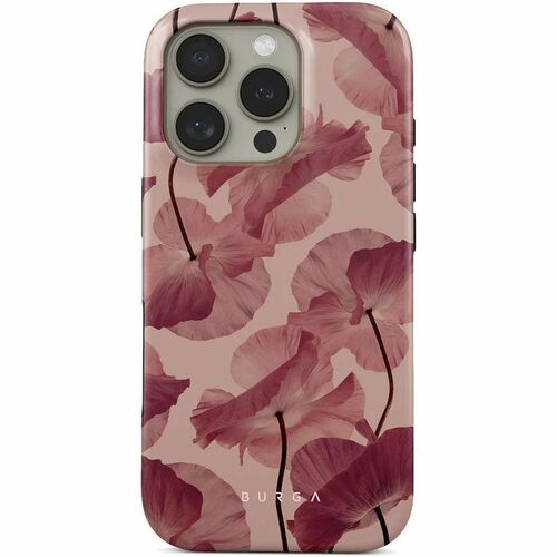 BURGA Case - Tender Kiss, Gold Detail, Dot-Pattern Grip - Impact Absorbing, Scratch Resistant, Drop Resistant, Damage Resi