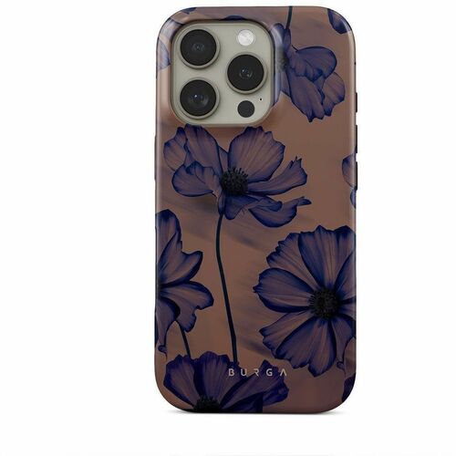 BURGA Case for Apple iPhone 16 Pro Smartphone - Velvet Night design - Fade Resistant, Scratch Resistant, Shock Absorbing, 