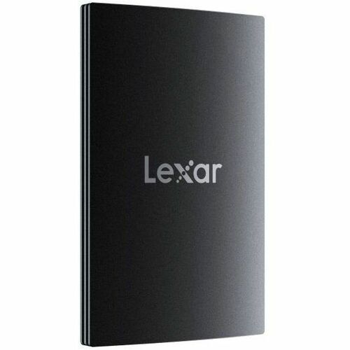 Lexar SL500 2 TB 便携式 固态硬盘 - 外置 - 黑 - 相机, 平板, 计算机, iPhone, 游戏控制台 设备支持 - C型 USB - 256-bit AES 加密标准