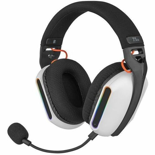 Audífonos Gamer Diadema Alambrica, Gaming Headset Gamer, Con Microfono Desmontable, Iluminación RGB, Usb Con Cable Trenzad