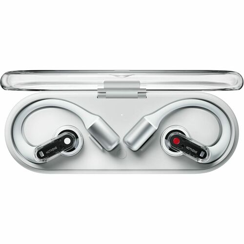 Nothing Ear (open) True Wireless Earbud, Over-the-ear, Behind-the-ear Stereo Earset - White - Binaural - Open - Bluetooth