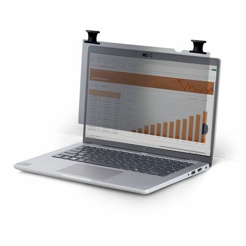 StarTech.com 13.3-inch 16:9 Bright Privacy Screen Filter with Touch, Flip-Over, 75% Light Transmittance, Anti-Glare Privac