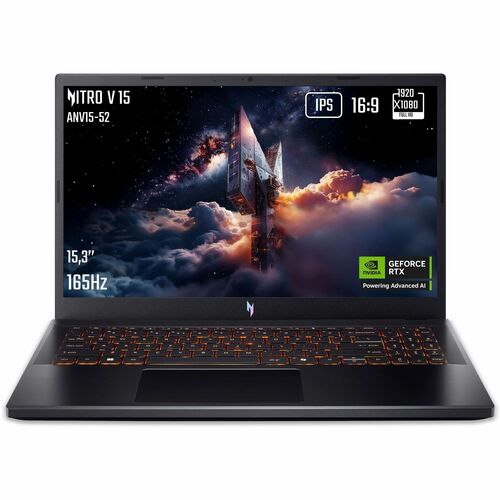 Acer Nitro V 16 AI ANV16-42 ANV16-42-R5WQ 40.6 cm (16") Gaming Notebook - WUXGA - 180 Hz - AMD Ryzen 7 260 - 16 GB - 512 G