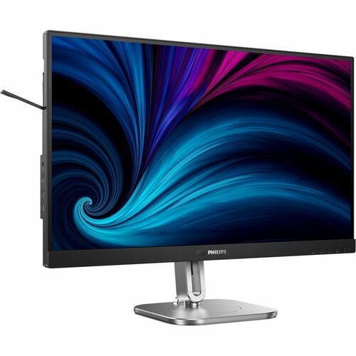 Philips 27B2U4601 27" Class WQHD LED Monitor - 16:9 - Textured Charcoal - 27" Viewable - In-plane Switching (IPS) Technolo