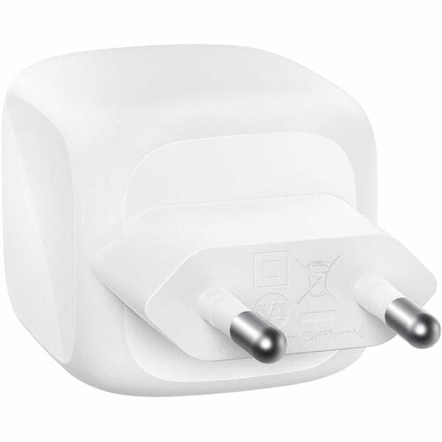 Belkin BoostCharge Pro 50 W AC Adapter - Universal Adapter - 2 USB Type-C - For Notebook, Smartphone, Tablet PC, Earbud, A