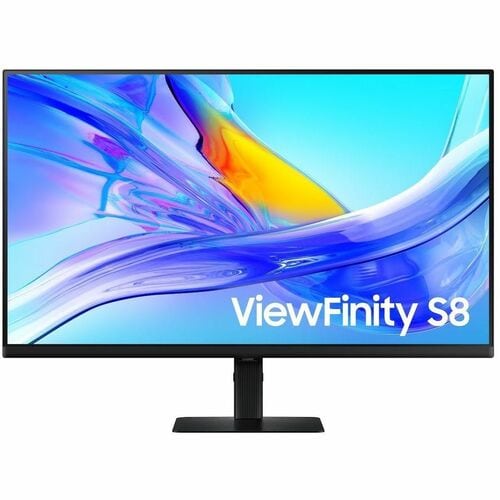 Samsung ViewFinity S8 S32D804UAW 32" (81.3 cm) Class 4K UHD LCD Monitor - 16:9 - Black - 32" (81.3 cm) Viewable - Vertical