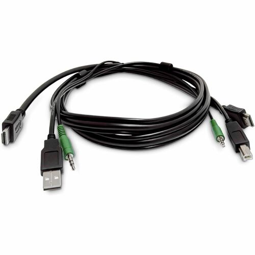 StarTech.com 3.05 m KVM Cable - TAA Compliant - Cable for KVM Switch, Workstation - First End: 1 x HDMI Digital Audio/Vide