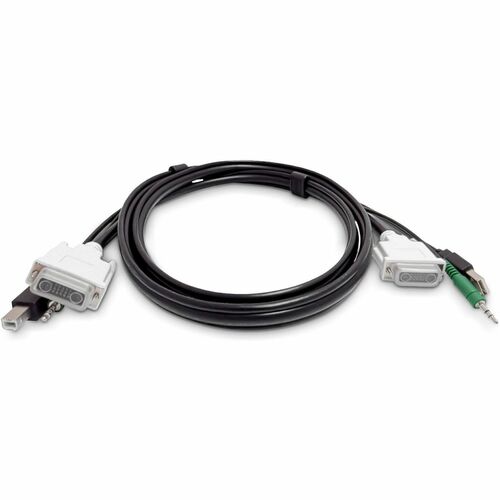StarTech.com 1.83 m KVM Cable - TAA Compliant - Cable for KVM Switch, Workstation - First End: 1 x DVI Digital Video - Mal