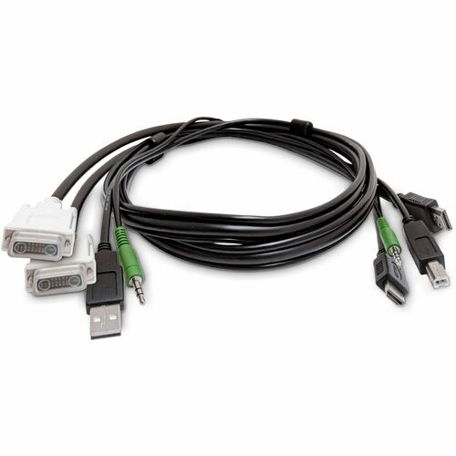StarTech.com 1.83 m KVM Cable - TAA Compliant - Cable for Display, Monitor, Computer, KVM Switch, Workstation - First End: